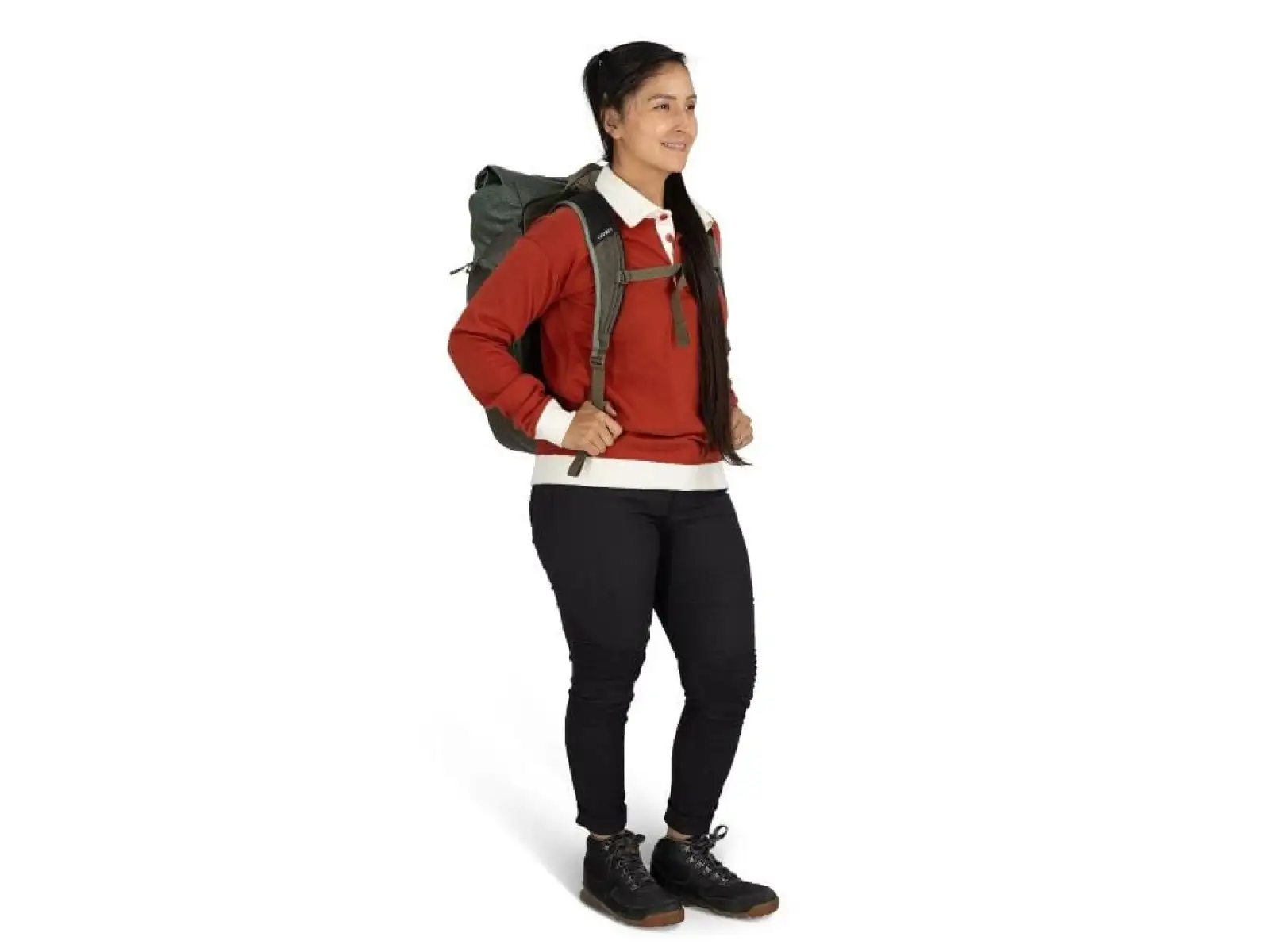 Osprey Transporter Roll Top batoh Raven Black