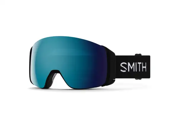 Smith 4D Mag lyžařské brýle Black / ChromaPop Sun Blue Mirror (2 skla)