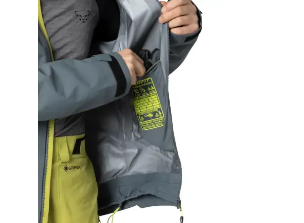 Dynafit Ridge Gore-Tex pánská bunda Golden Lime