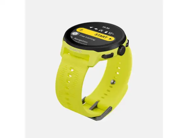 Suunto Run chytré hodinky silikonový pásek Lime
