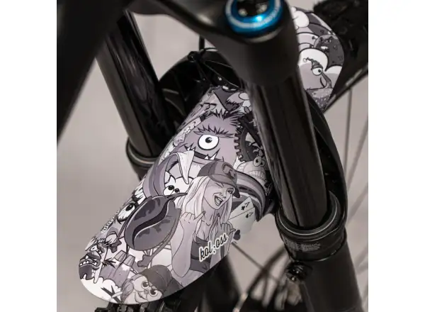 Rie:sel Design Kol:oss blatník Stickerbomb Eyecatcher Ultra Black