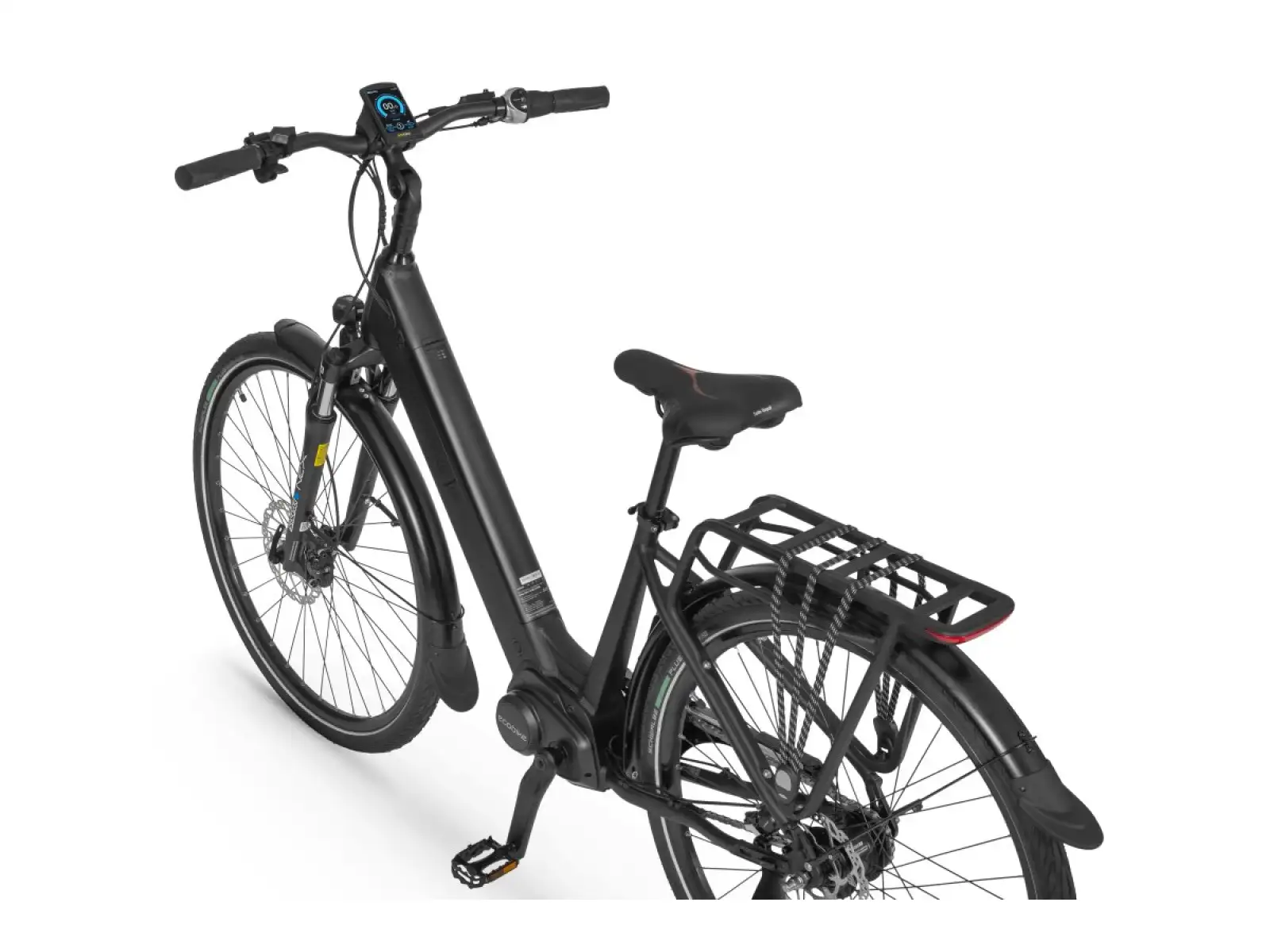 Ecobike LX městské elektrokolo 672 Wh Black