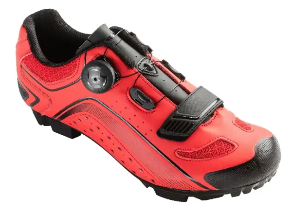 R2 Vega MTB pánské tretry červená/černá