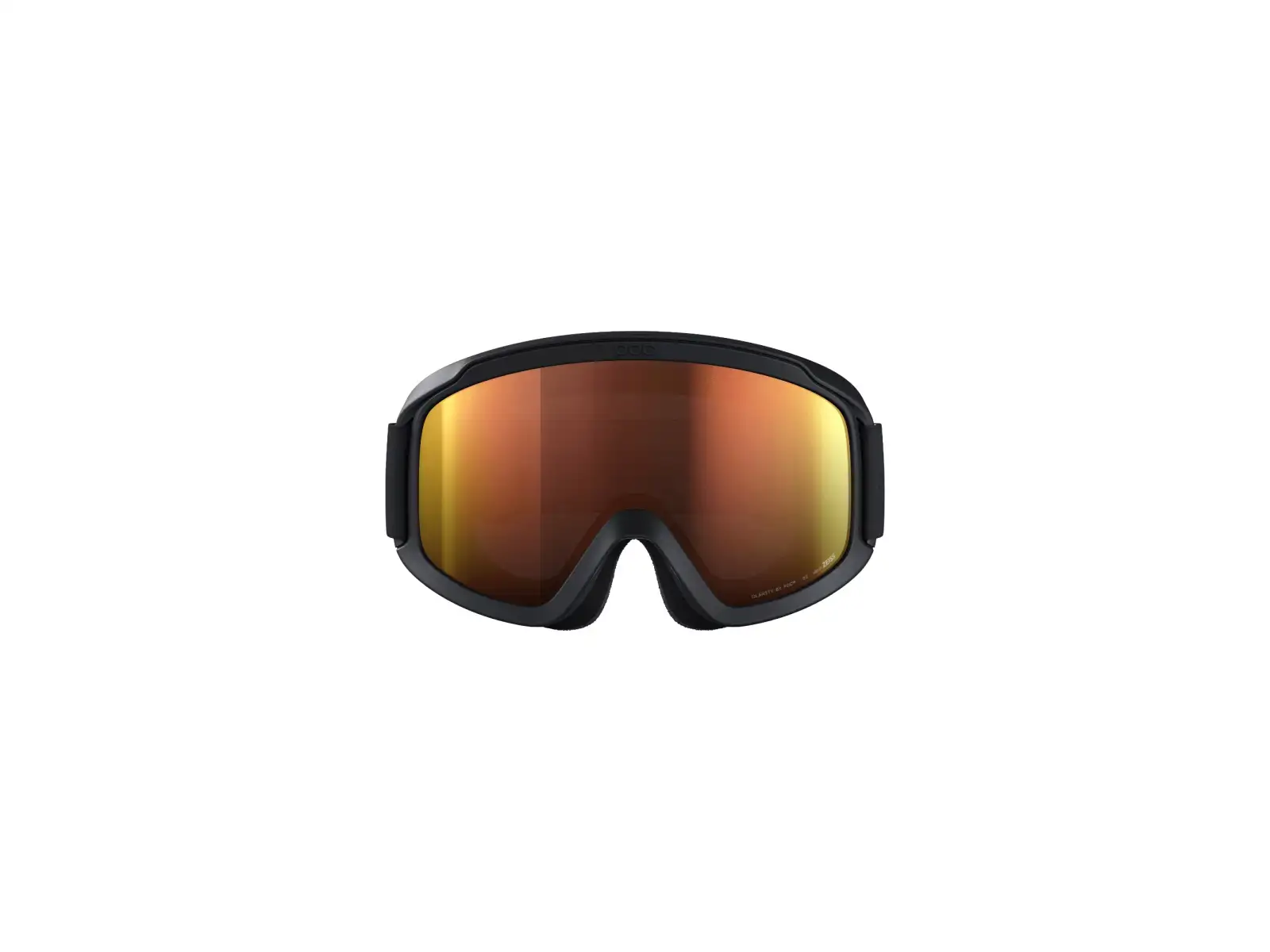 POC Opsin WF lyžařské brýle Uranium Black/Partly Sunny Orange