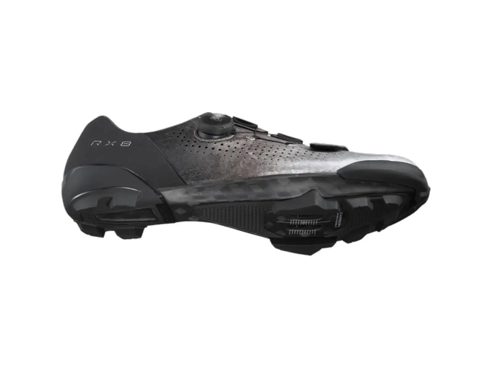 Shimano SH-RX801 pánské gravel tretry stříbrná