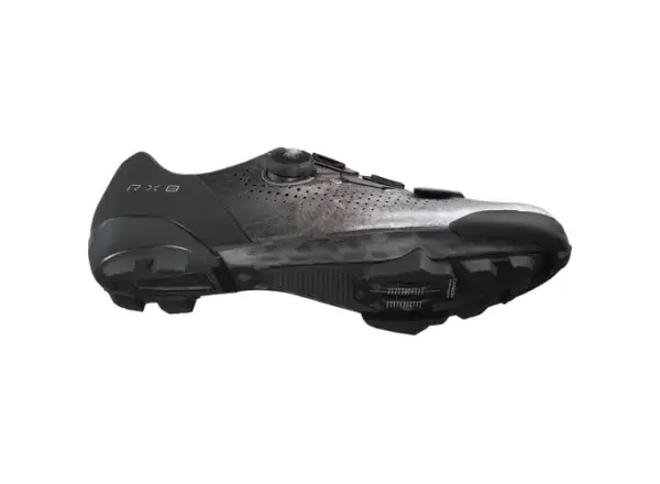 Shimano SH-RX801 pánské gravel tretry stříbrná