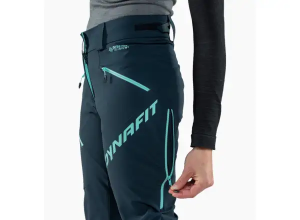 Dynafit Radical Infinium Hybrid dámské kalhoty Blueberry/Marine Blue