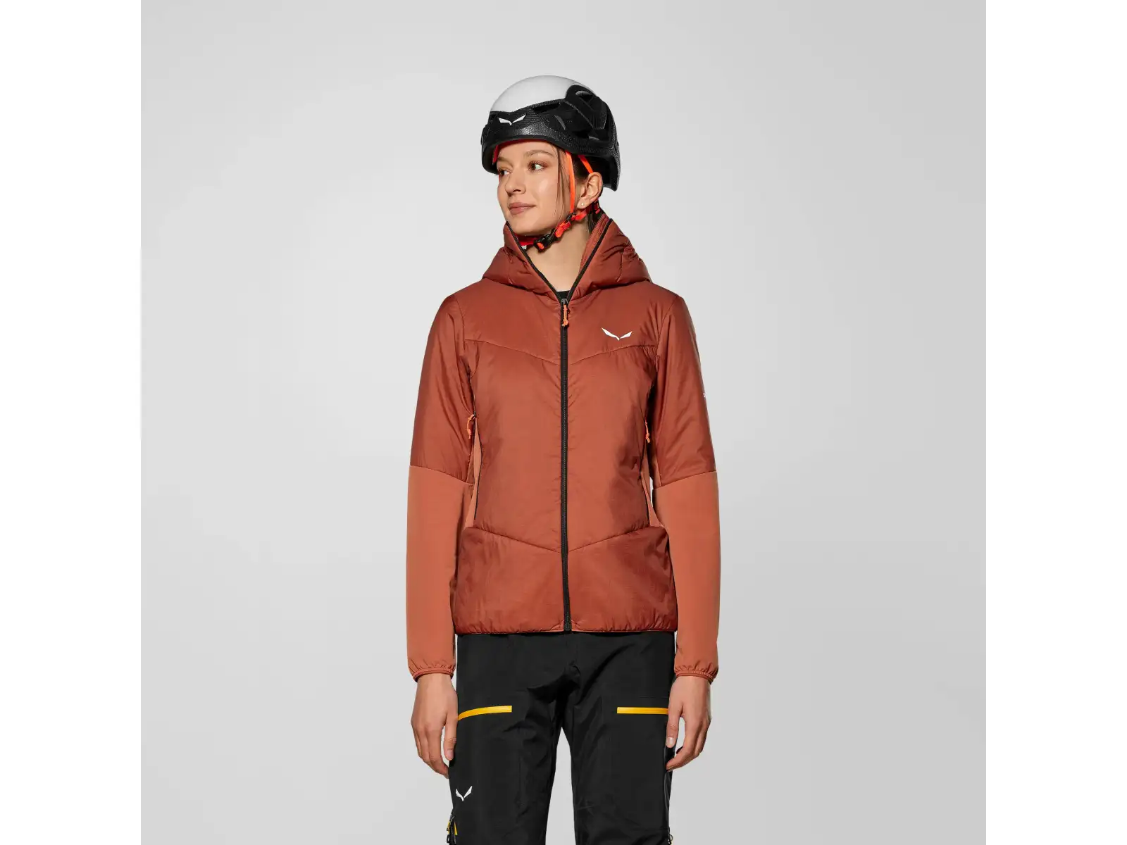 Salewa Ortles Hybrid TirolWool Air dámská bunda Etruscan Red