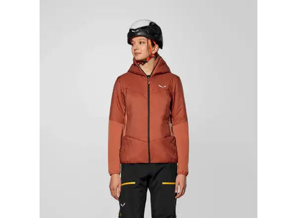 Salewa Ortles Hybrid TirolWool Air dámská bunda Etruscan Red