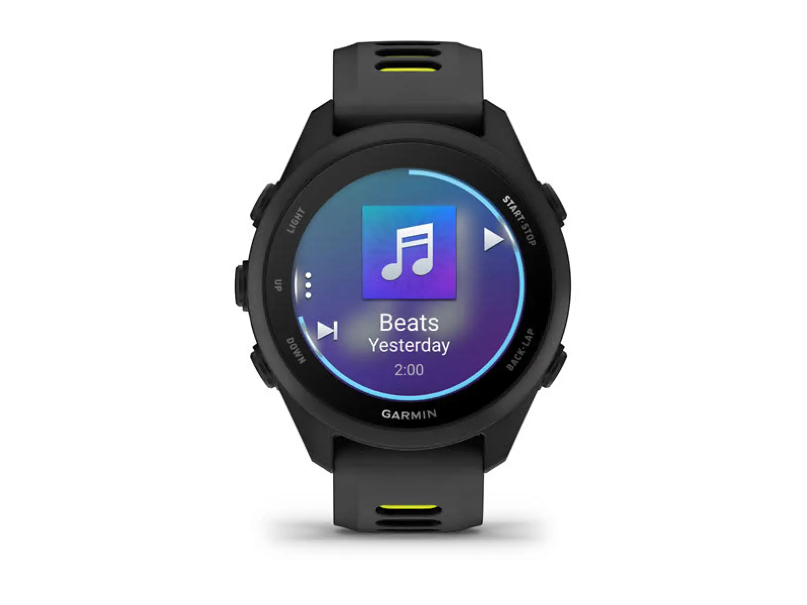 Garmin Forerunner 170 Music s řemínkem Black/Amp Yellow