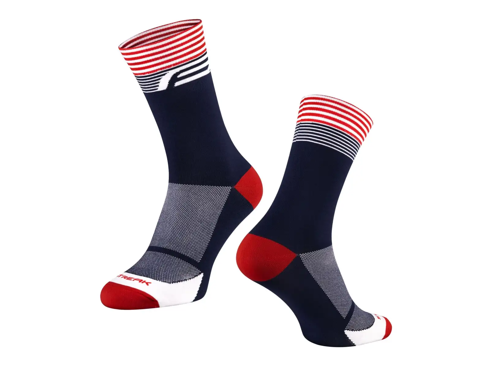 Force Streak ponožky modro/červené