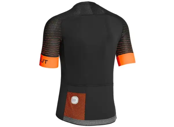 Dotout Hybrid pánský dres krátký rukáv Black/Fluo Orange