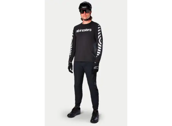 Alpinestars A-Dura Dri Oscar pánský dres dlouhý rukáv Black Reflective