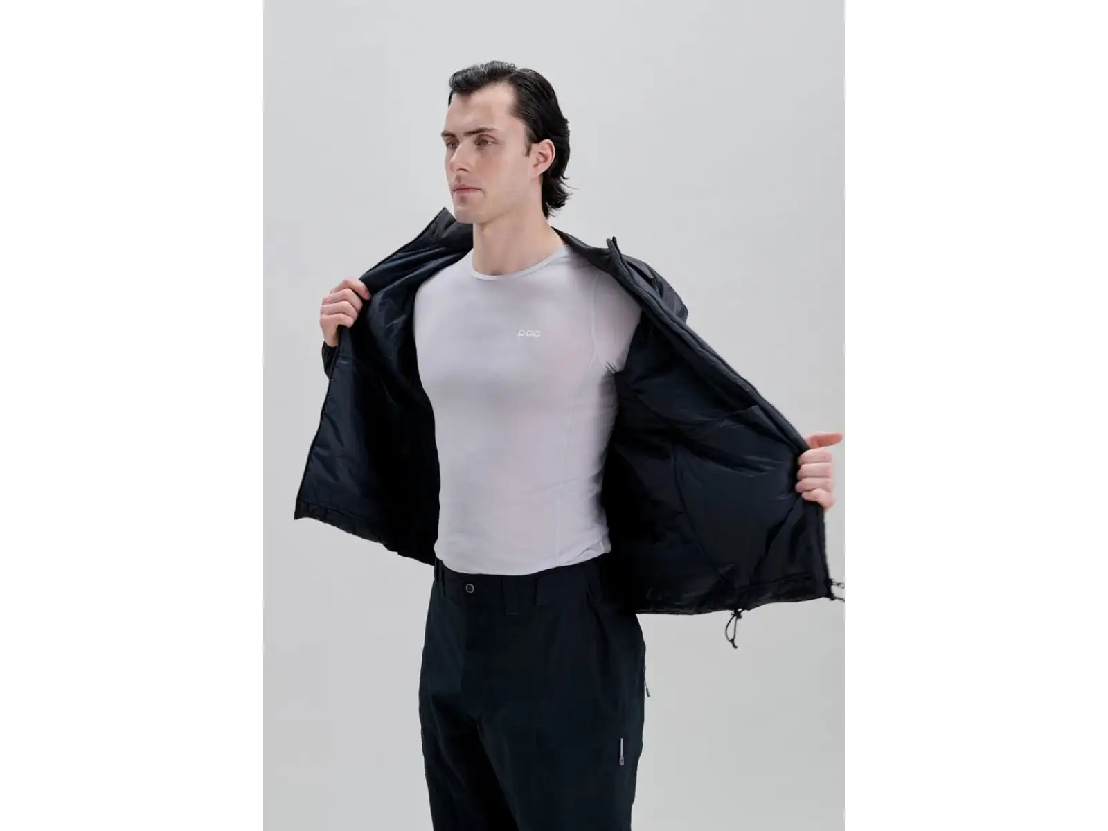 POC Lite Padded Jacket pánská zateplená bunda Uranium Black