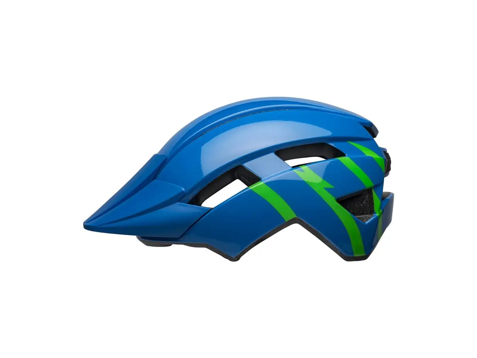 Bell Sidetrack II dětská přilba Youth Blue/Green vel. 50-57 cm