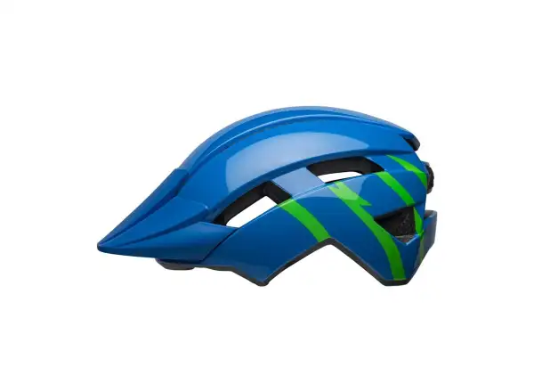 Bell Sidetrack II dětská přilba Youth Blue/Green vel. 50-57 cm