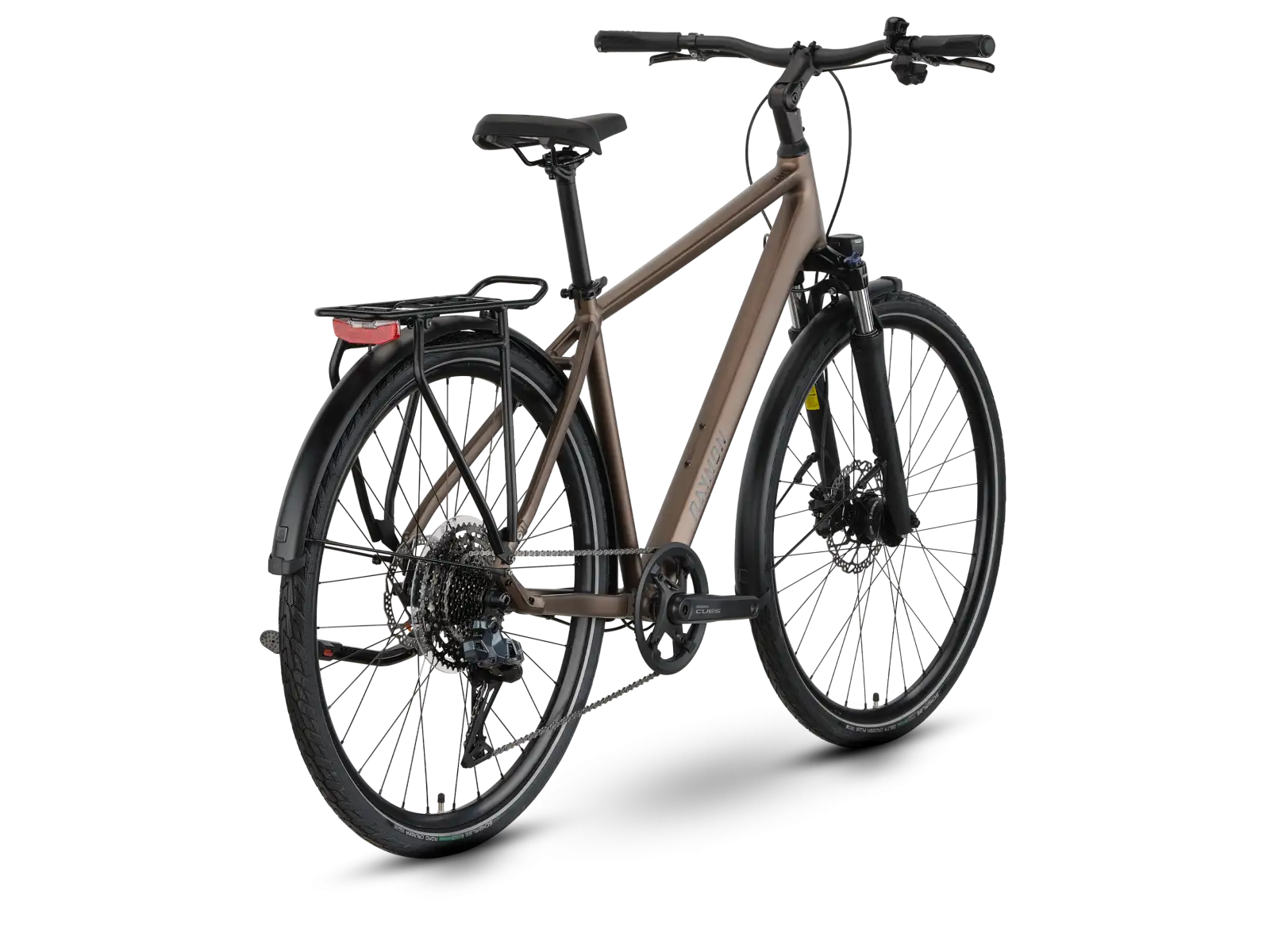 Raymon Zayn Auto Diamond trekingové kolo Mushroom/Black