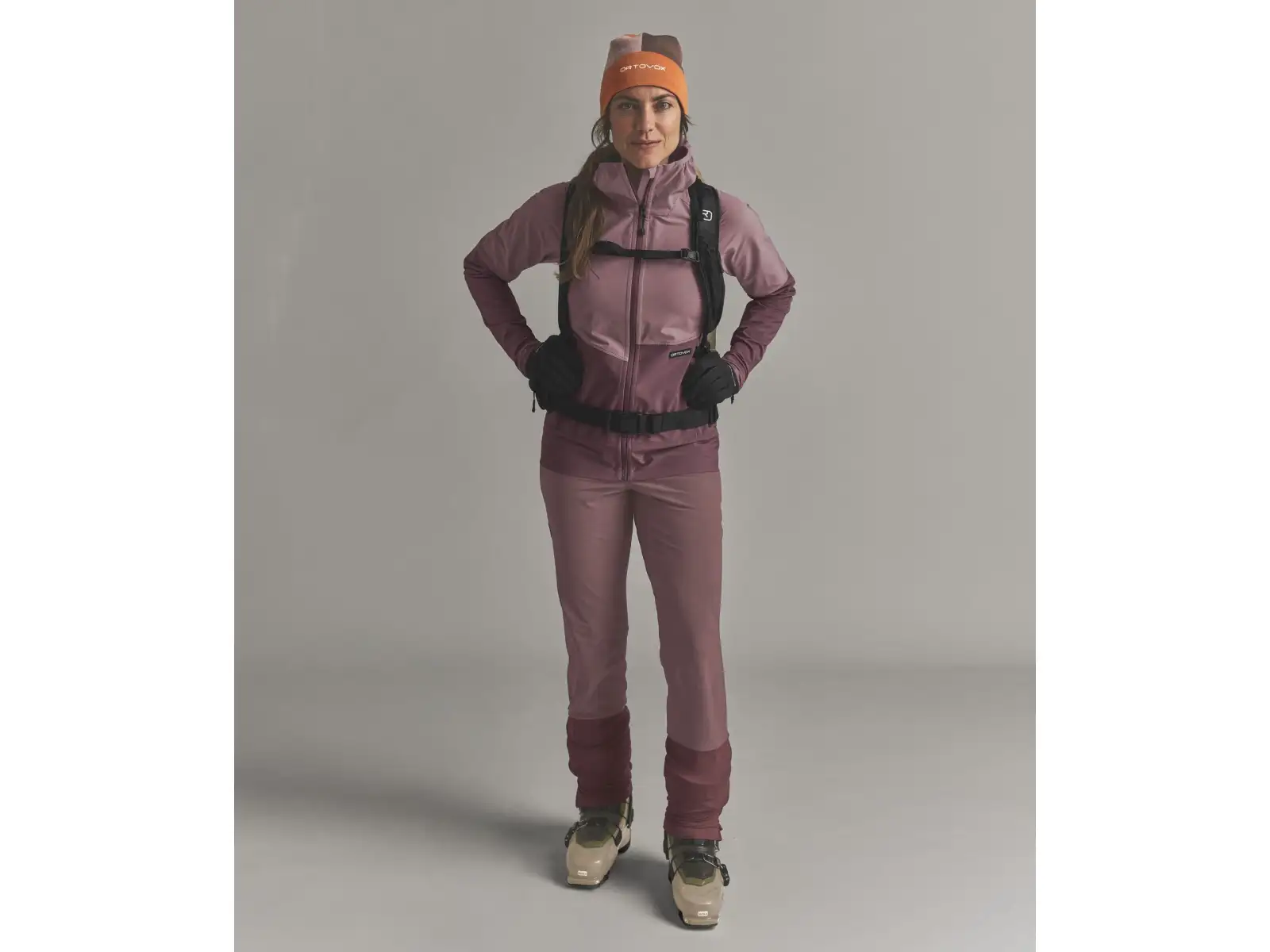 Ortovox Venet Softshell Stretch Pants dámské softshellové kalhoty Chestnut