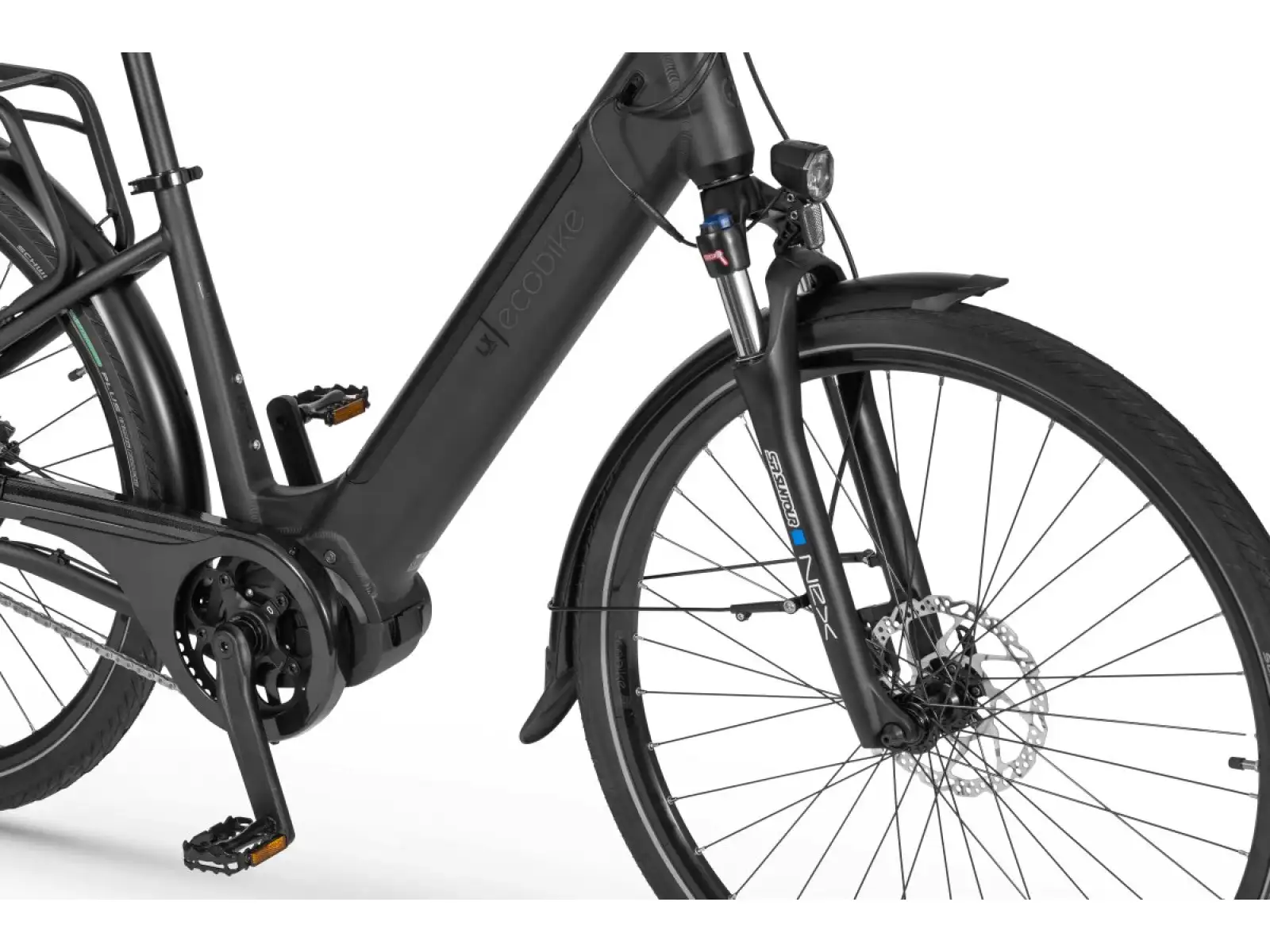 Ecobike LX městské elektrokolo 672 Wh Black
