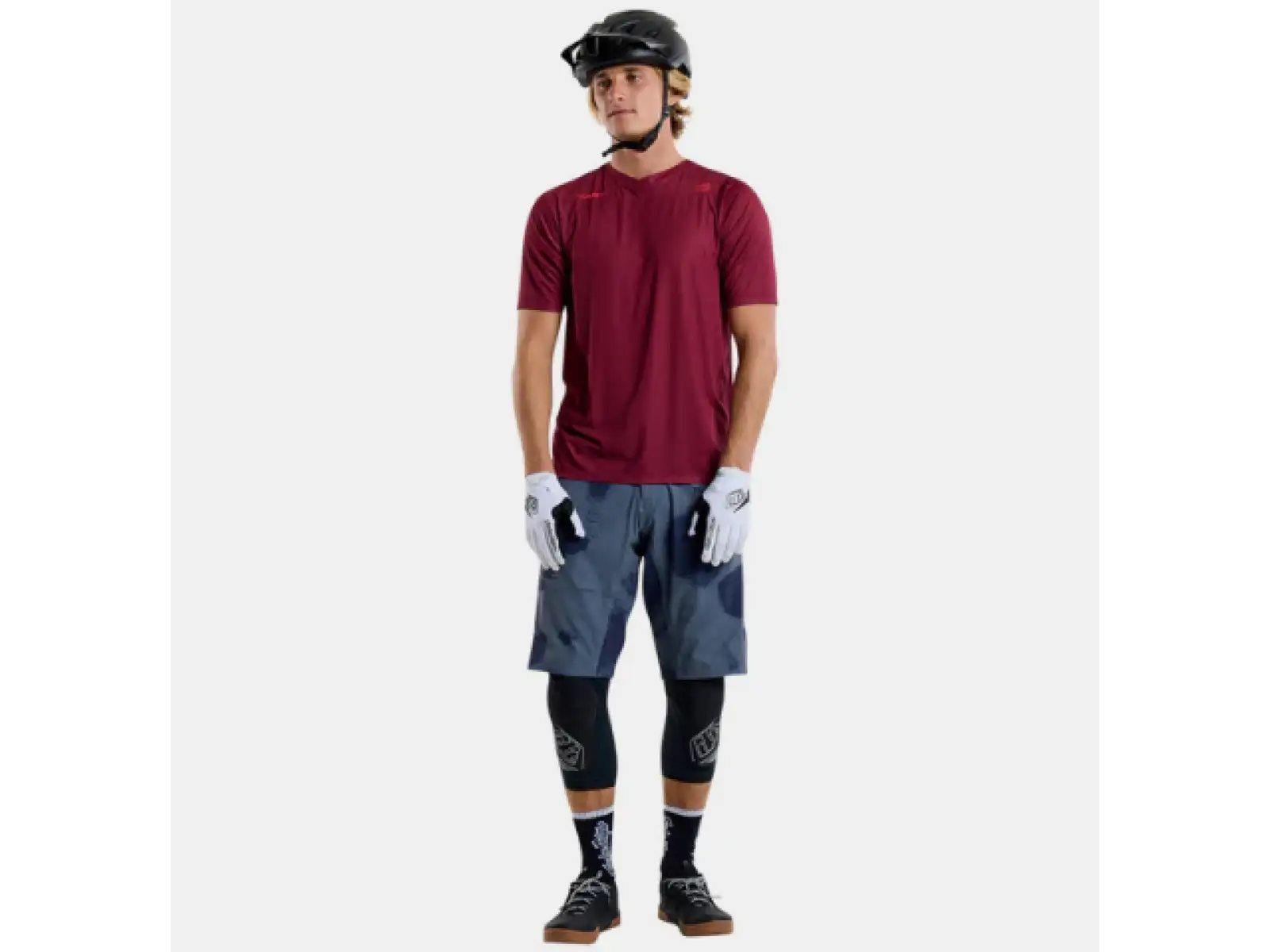 Troy Lee Designs Skyline Air Mono pánský dres krátký rukáv Oxblood