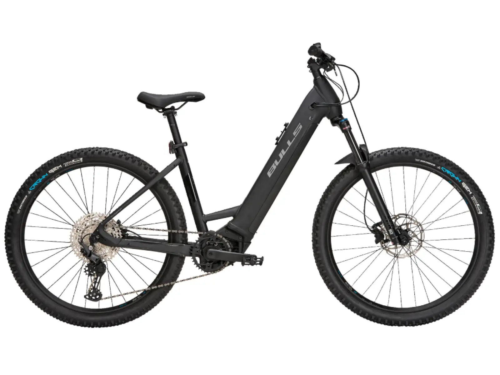 Bulls Copperhead EVO 2 27,5 Wave 750 Wh nízkonástupové elektrokolo Black Matt
