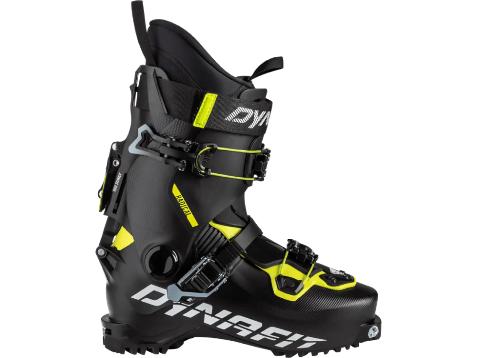 Dynafit Radical Ski Touring pánské lyžařské boty Black/Neon Yellow