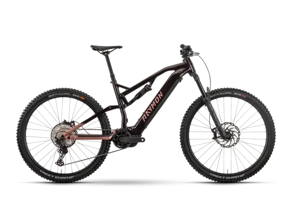 Raymon Trailray 150 Pro celoodpružené elektrokolo nebularred/pinky/black