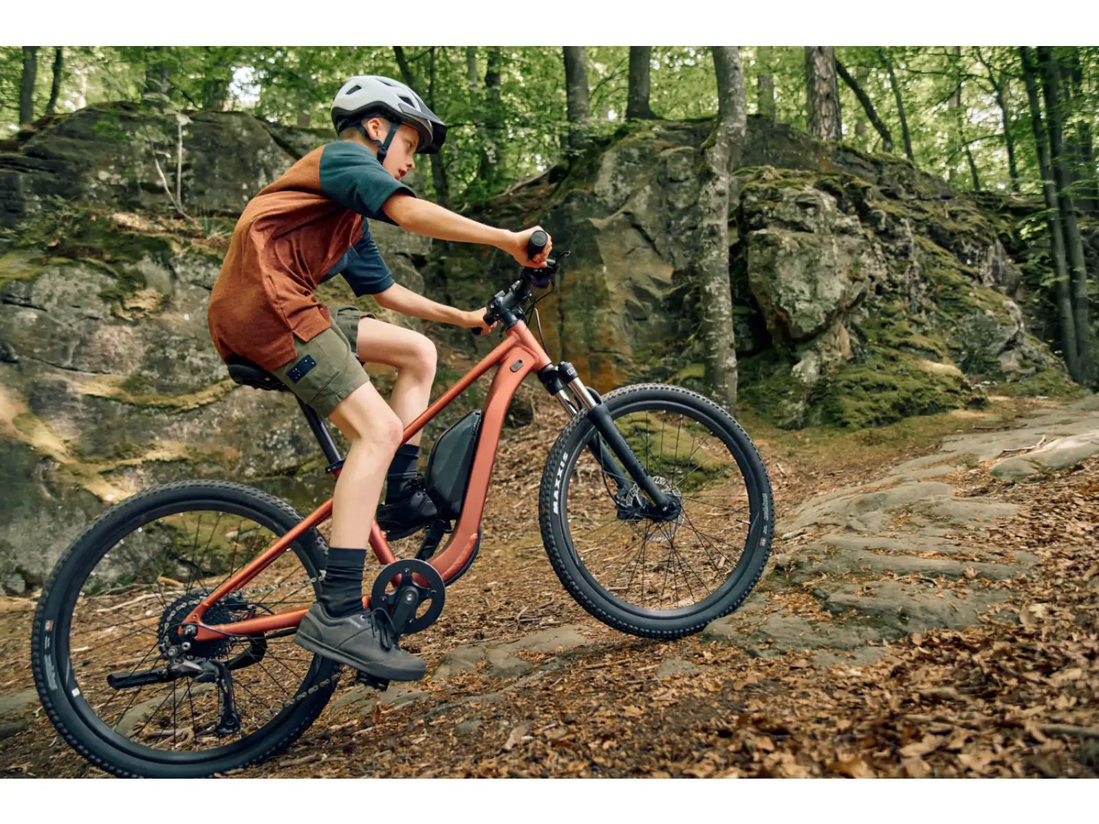 Giant Talon E+ Junior 24 dětské elektrokolo Terracotta