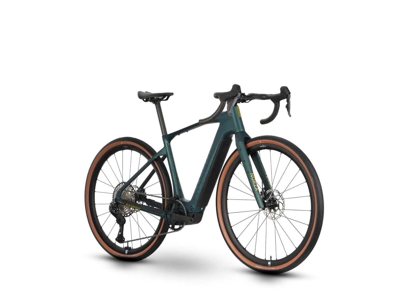 Raymon Norza Pro pinegreen gravel elektrokolo - PROVĚŘENO