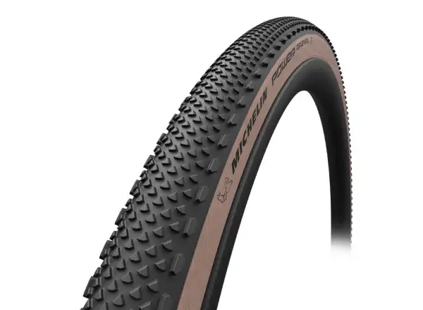 Michelin Power Gravel Competition line 700x47C TS TLR gravelový plášť kevlar hnědá