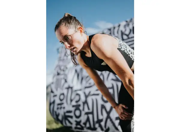 Dynafit Trail Crop Top dámské triko bez rukávu Black Out