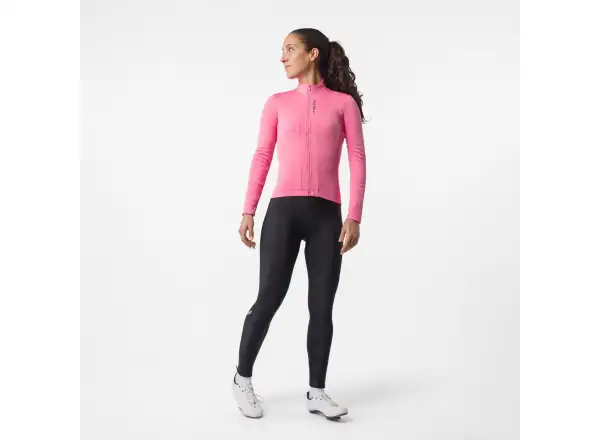 Castelli Sinergia 3 dámský dres dlouhý rukáv Rosa giro