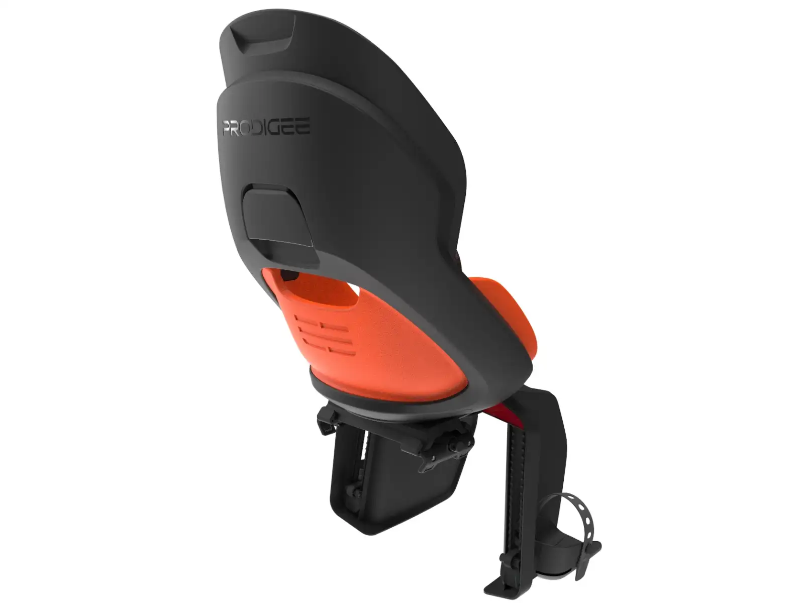 Prodigee Icon dětská sedačka zadní na nosič černá/oranžová