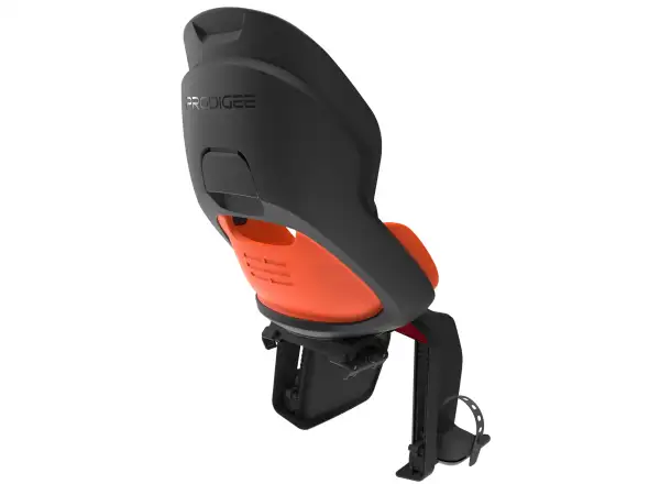 Prodigee Icon dětská sedačka zadní na nosič černá/oranžová