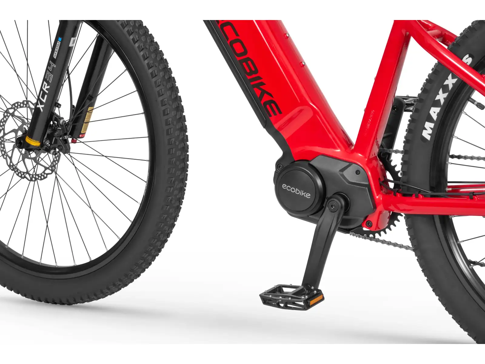 Ecobike RX 500 720 Wh Black Red horské elektrokolo