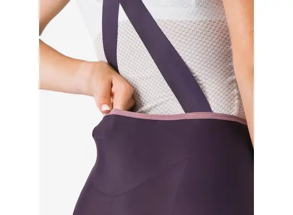 Castelli Prima 2 DT dámské kraťasy s vložkou a laclem Dark Night Shade/Deep Purple
