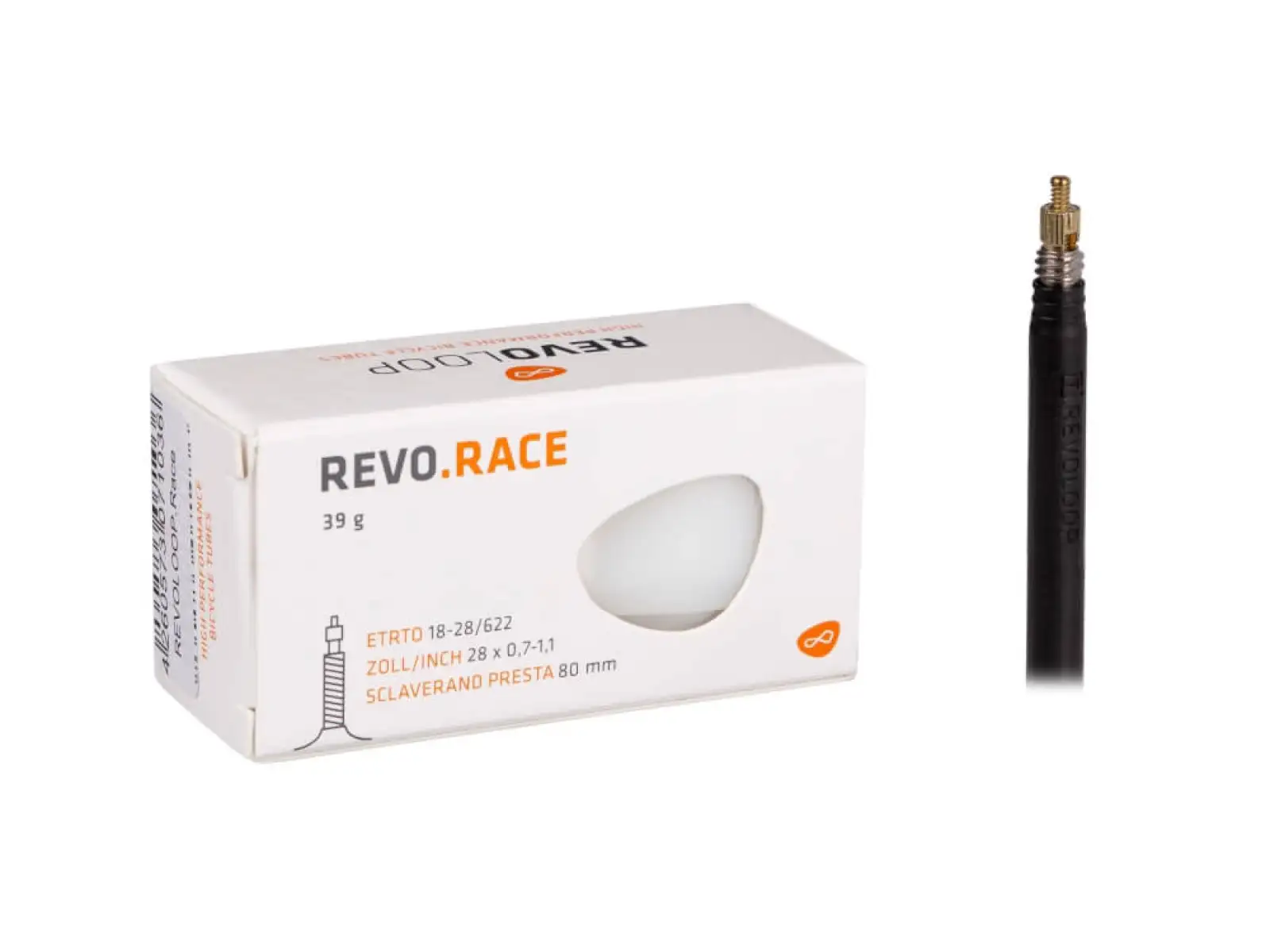 Revoloop Race silniční duše 23/30-622 FV80 gal. ventil