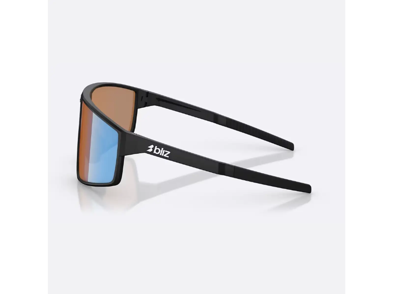 Bliz P002 sluneční brýle Matte Black/Nano Optics Nordic Light Coral/Orange Blue Multi