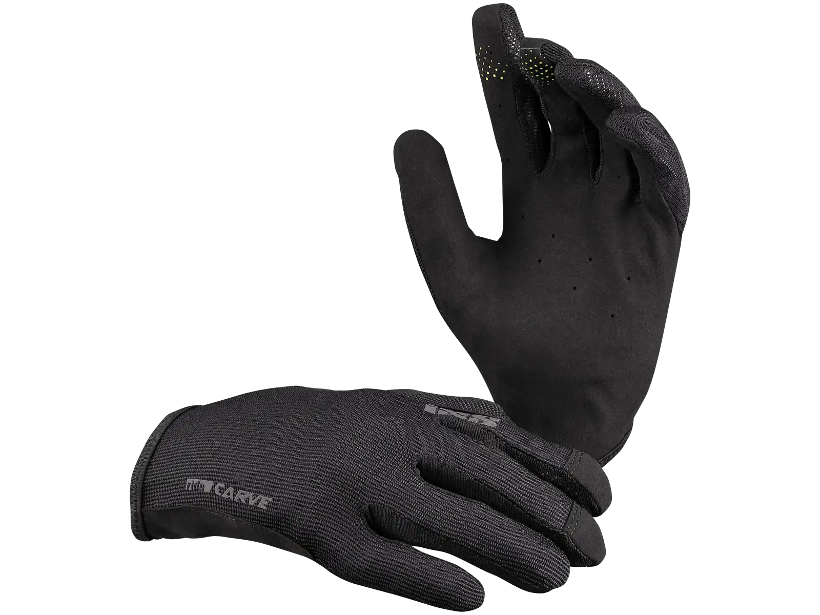 IXS Carve pánské rukavice Black