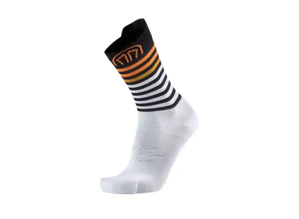 Sidas Run Anatomic Light Crew běžecké ponožky bílo-černá