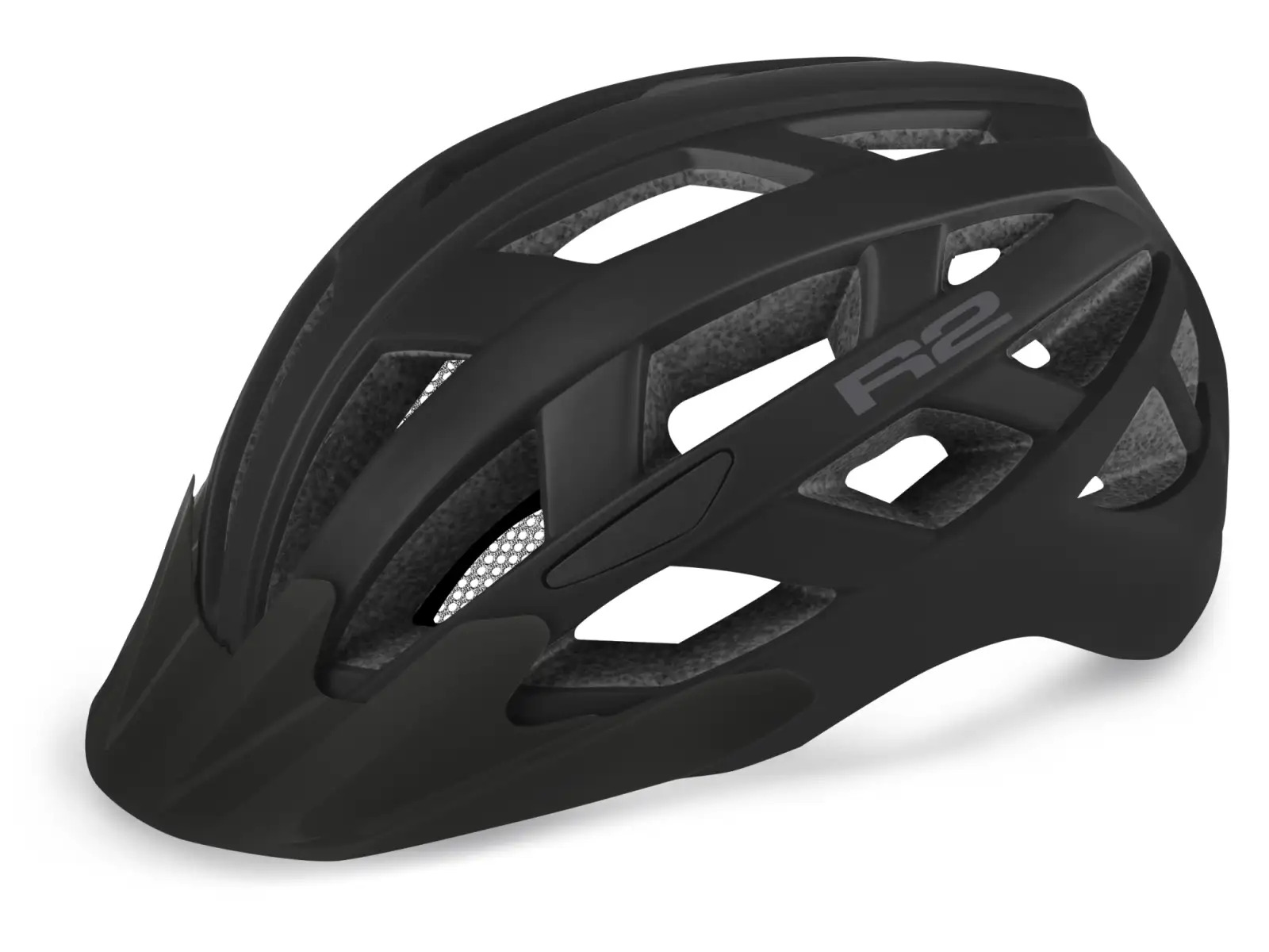 R2 Lumen cyklistická přilba černá matná