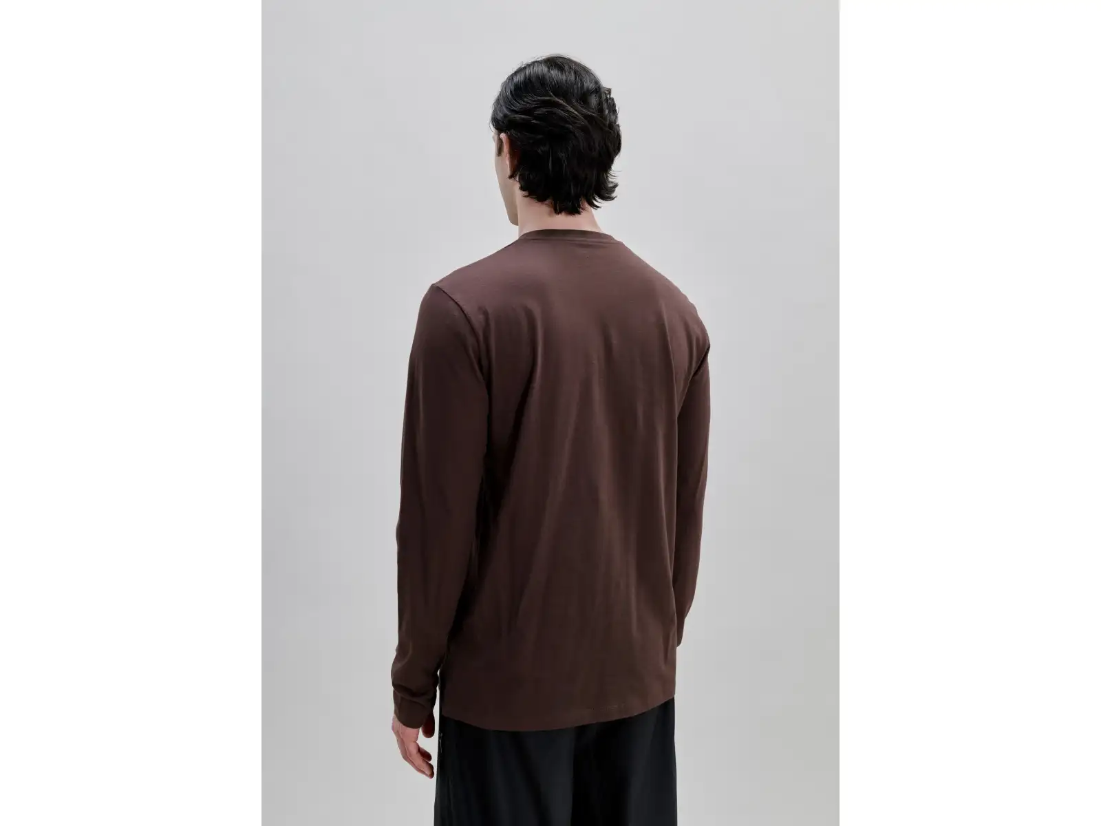 POC L/S Tee triko s dlouhým rukávem Bronzite Brown
