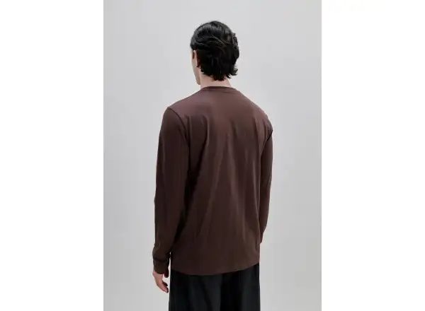 POC L/S Tee triko s dlouhým rukávem Bronzite Brown