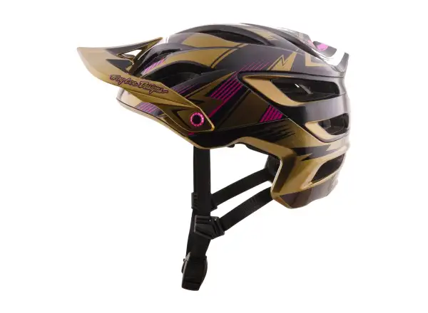 Troy Lee Designs A3 MIPS Cyclops helma Gold/Black