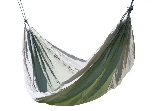 Cattara hamaka nylon zeleno-hnědá