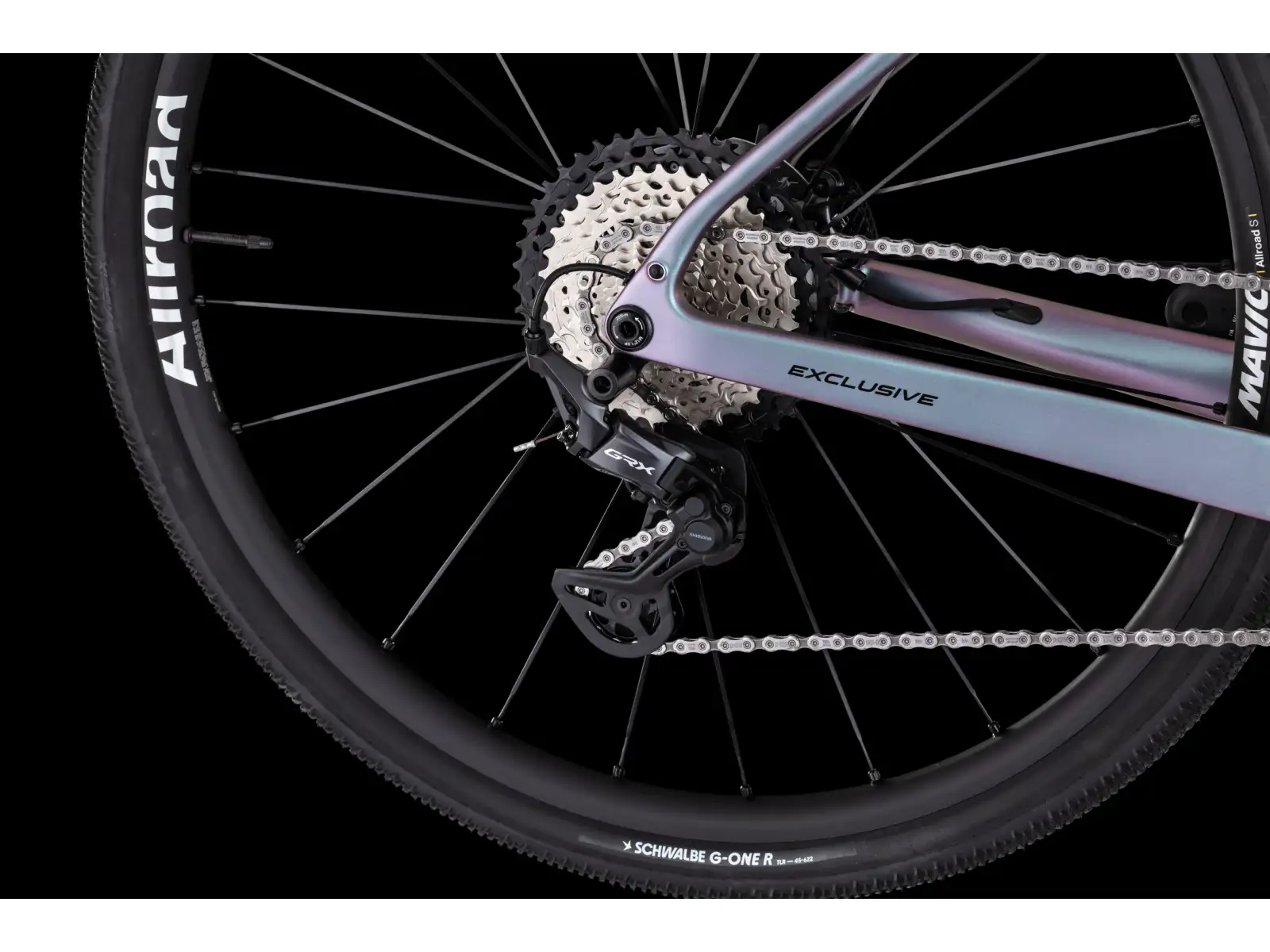 4Ever Winride GRX gravel kolo Titan Rainbow
