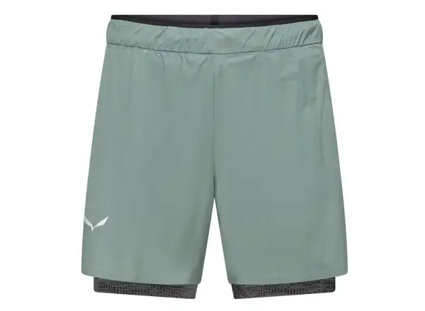 Salewa Pedroc Durastretch 2v1 pánské kraťasy Willow Green