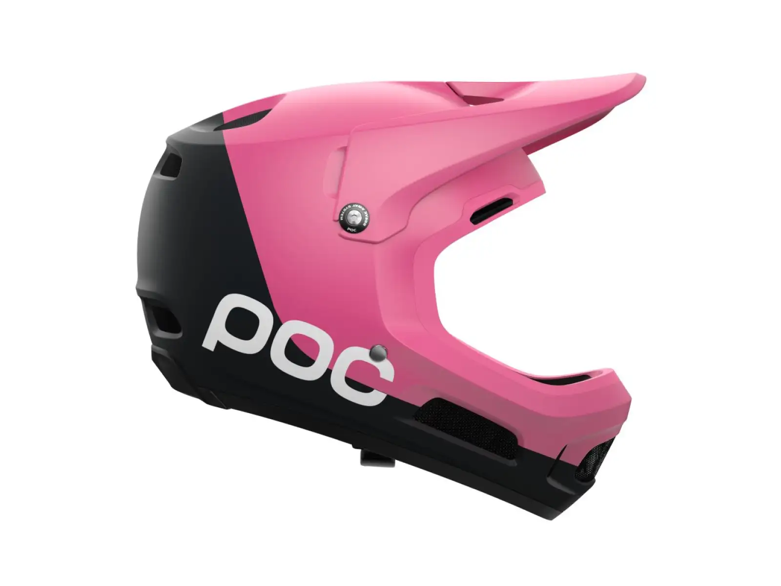 POC Coron Air MIPS cyklistická přilba Actinium Pink/Uranium Black Matt