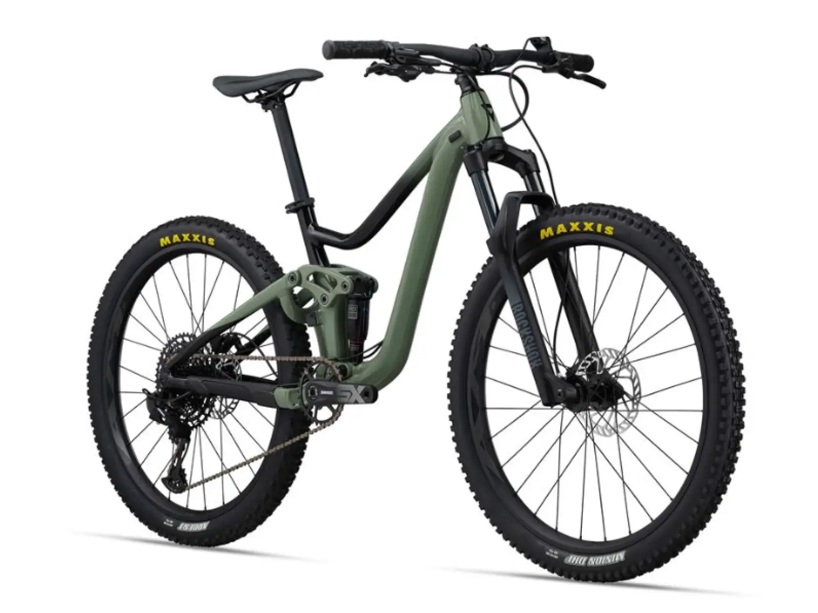 Giant Trance Jr 26 celoodpružené dětské kolo Shale Green