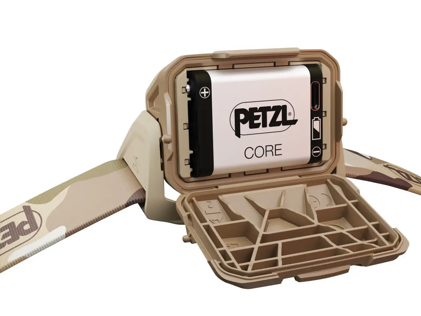 Petzl Aria 2R RGB čelovka kamufláž